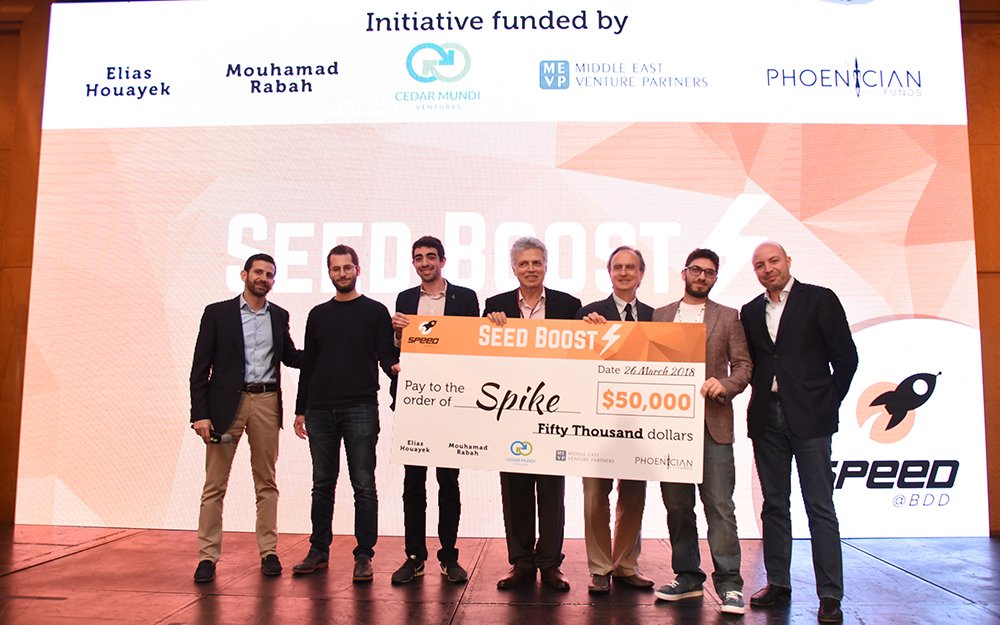 startupsceneme's tweet photo. Amongst @speedlebanon's championing #startups, Spike, a mobile assistant that helps #diabetics manage their disease, won a $50,000 #seedboost.
https://t.co/THrJEKpx9H https://t.co/ta7uTPmWdh