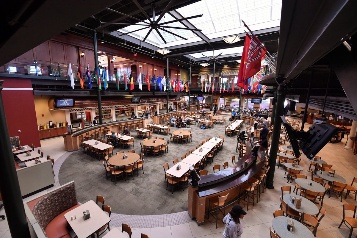 TROYUnews's tweet photo. #ThrowbackThursday to what our dining hall looked like in 1930 when it resided in Shackelford Hall...to what it looks like now! @DiningTROY https://t.co/sG6webV7qb