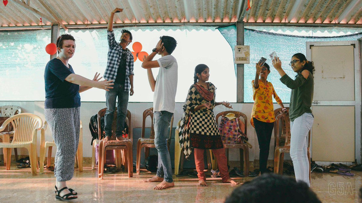 g5afoundation's tweet photo. #Throwback to when #G5AcityLAB facilitated an immersive, theatre-based #workshop for #GSouthWard's youth on the topics of #GenderSensitivity and #Responsibility. Conducted by @NinaLemon1 from @peerproductions, the workshop was a safe space for dialogue and many 'taboo' topics! https://t.co/jlAiyNsDin