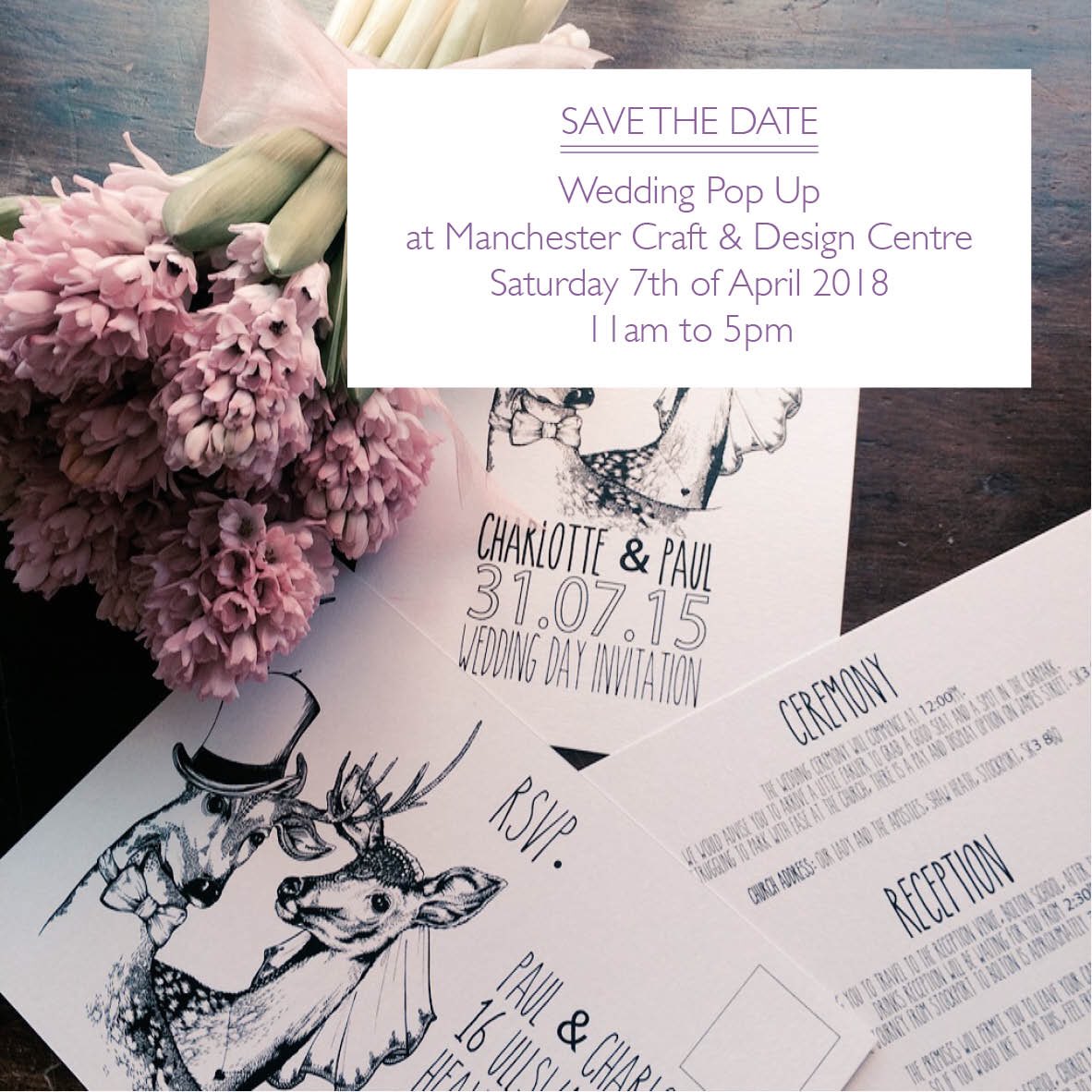 Join our resident makers for a Wedding Pop Up at MCDC on the 7th of April, 11am to 5pm #wedding #crafts #manchester #MeetTheMakers