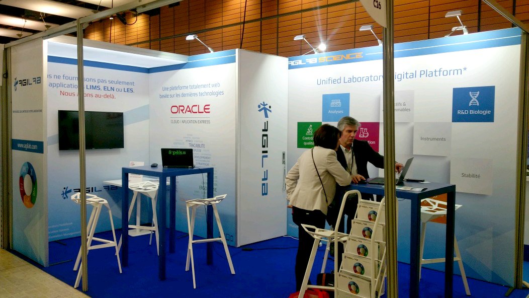 Thanks to all our visitors at #ForumLabo2018 in Lyon during this last two days. We were delighted to be able to discuss with you about your requirements and the solutions provided by our platform. #CIFL #Oracle #Cloud