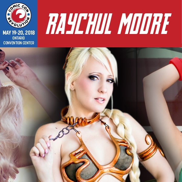 ComicConRvltn's tweet photo. Gamer, YouTuber, Cosplayer, Raychul Moore will be in Cosplay Corner May 19th & 20th at Comic Con Revolution Ontario!
------------------------
Get info: https://t.co/uBZ8xRJYQP #CCRONT #Cosplay #Gamer @theRaychul #Raychul https://t.co/WEEcwsgszI