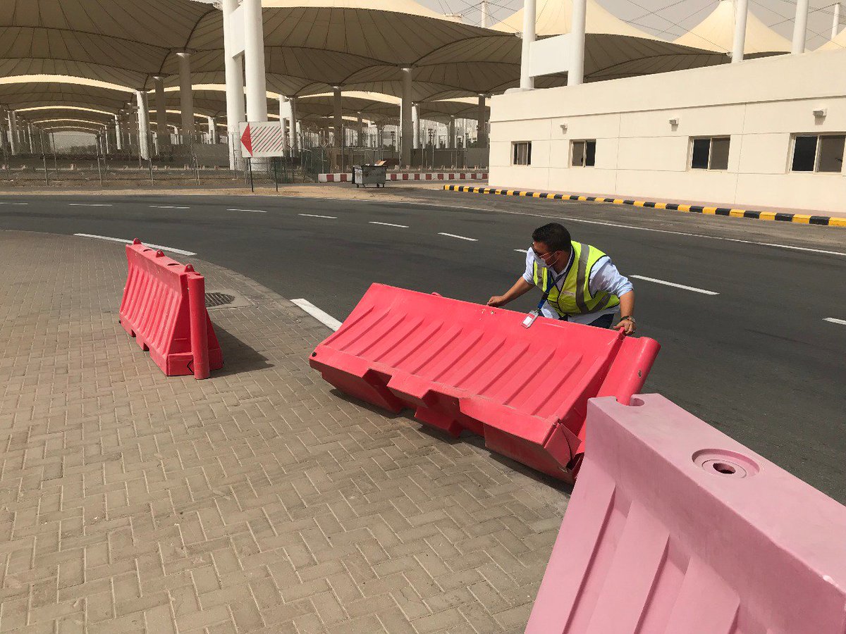 ASO_Intl's tweet photo. @ASO_Intl team working hard to clean, inspect and maintain our #Airsides safe from hazards after a #Sandstorm !
#SafetyFirst .. #Always.. ! https://t.co/sbcJC9Ocv5