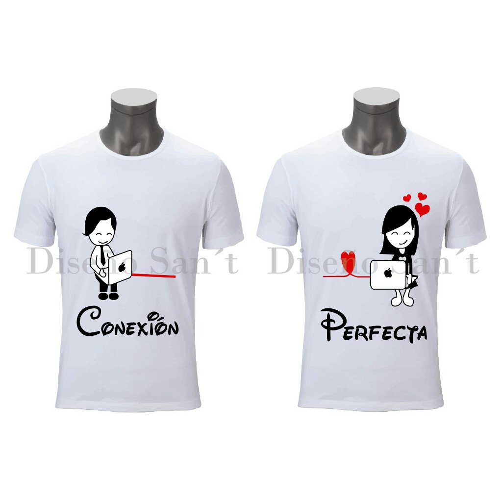 camisetas de novios
