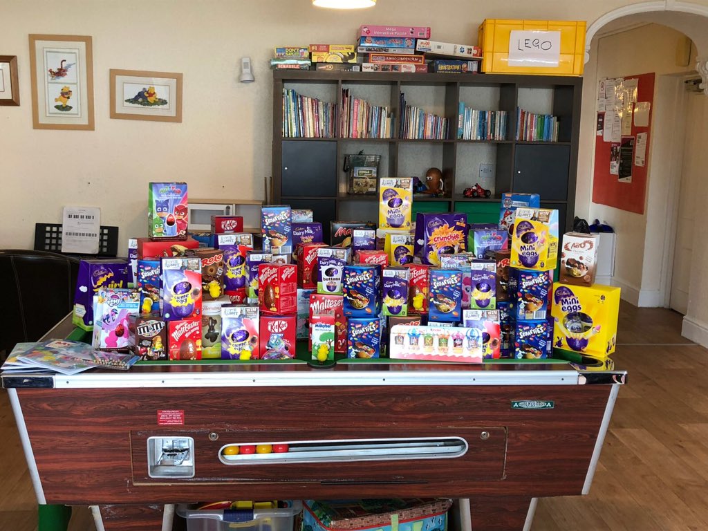 Thank you for your support with raising as many eggs as possible for <a href="/CLIC_Sargent/">CLIC Sargent</a>. An amazing amount for an even better cause! Happy Easter 🐣