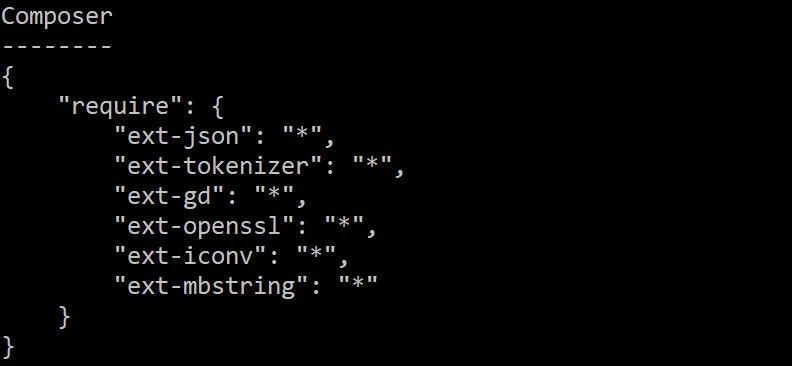 PHP Extensions Finder: zjistí, na kterých všech PHP extensions závisí váš kód, a vygeneruje závislosti pro composer.json. Užitečné pro autory knihoven.

github.com/dg/php-extensi…