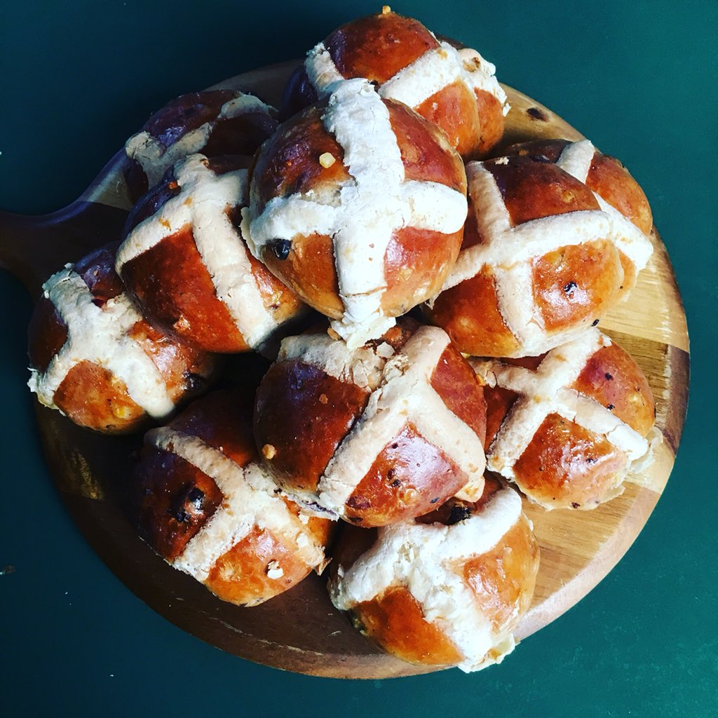 Easter Baking Galore! Easter Opening Times:  Good Friday and Easter Saturday serving Brunch until 3pm and Afternoon Tea until 5pm. Bar Closed. Cafe and Bar Closed Easter Sunday and Monday.