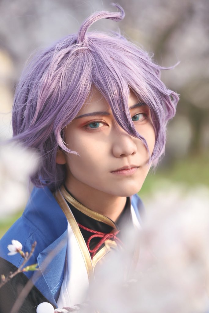 二羽からす 刀剣乱舞 歌仙兼定 コスプレ 何気ない ふとした瞬間に季節を感じるのが風流というものさ 撮影 おーがさん Guy Ferd