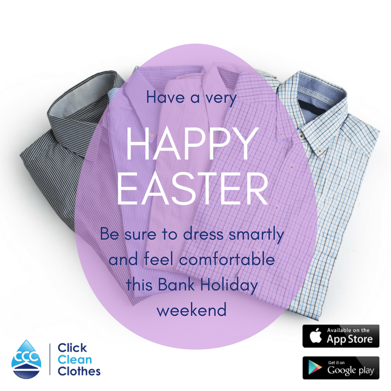 ClickCleanC's tweet image. However you choose to spend the day, be sure to look smart and feel great! #HappyEaster2018 #Easter #Brighton #BrightonandHove #DryCleaners #Laundry #Sussex