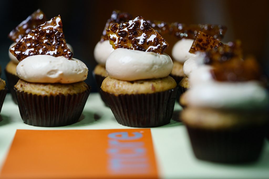 More! More! More! We can't never get enough bacon or enough of these BACON cupcakes by <a href="/Morecupcakes/">Patty Rothman</a> so we're glad they are coming back to #BaconFestChi this year! buff.ly/2Gg3FVn