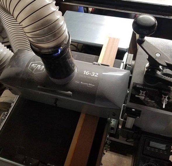 SuperMaxTools's tweet image. @winsonwoodworking - "The supermax is a beast! Such a huge time saver!"

#winsonwoodworking #supermaxtools #drumsander #wood #woodworking #sanding #woodworker #woodshop