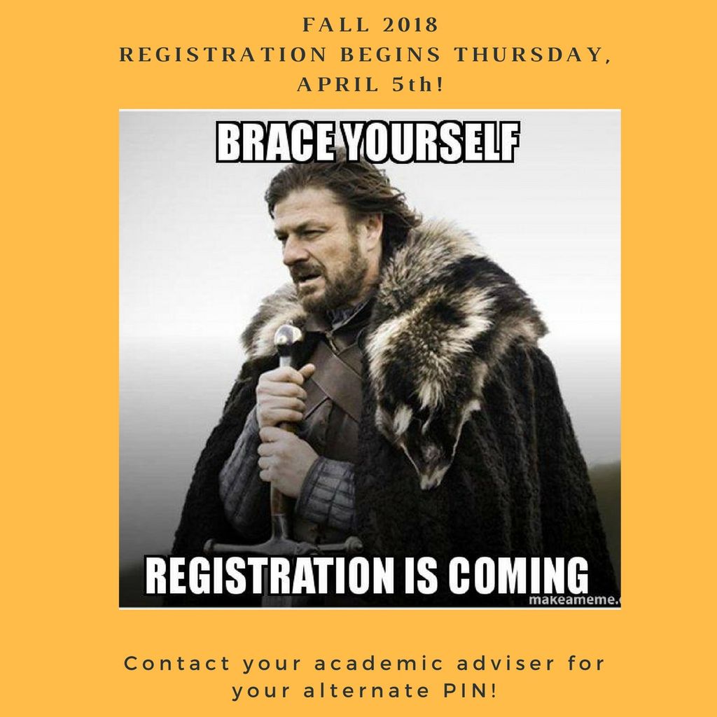 wpunj_registrar's tweet photo. See your adviser for your alternate PIN so you're ready to register when it's your day! #WPUNJregistrar #keepcalmandregister https://t.co/YFNglamP3C