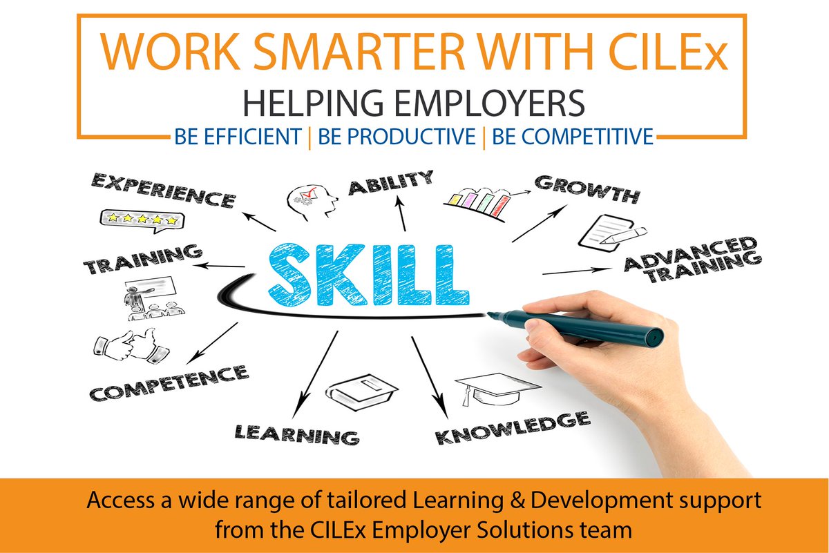 CILEXLawyers's tweet photo. Enjoy the benefits of developing talented employees through a mix of on-the-job training and academic learning. #employers #WorkSmarterWithCILEx

Find out more: https://t.co/JnJrh2MJOy https://t.co/wxhmelceJk