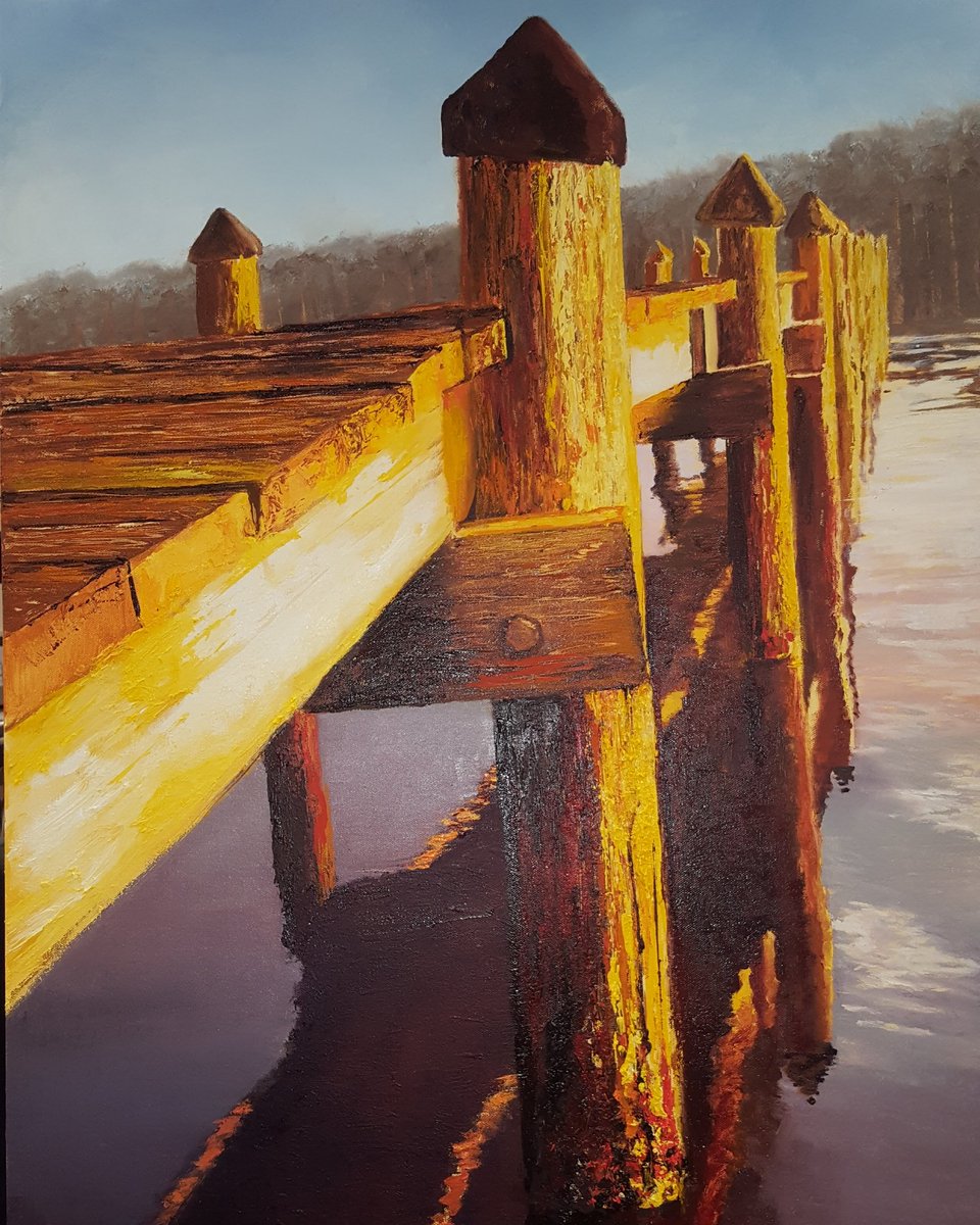 vmarckel's tweet photo. I am so honored to learn that I will have 2 painting features in the Golden Exhibition through the entire month of May! The opening reception will be held on May 3, 2018 5:30 - 8:30pm at Pepco Edison Place Gallery in DC. https://t.co/WJOPkZQqsM
