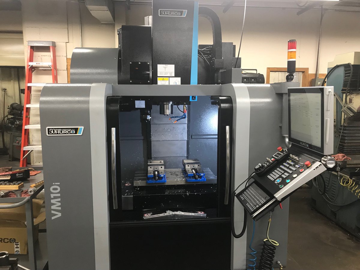 MachinerySource's tweet photo. Another 50th Anniversary Edition Hurco VM10i vertical machining center sold to a local job shop. #Hurco #CNC #MachinerySource https://t.co/fHWKXTtYzP