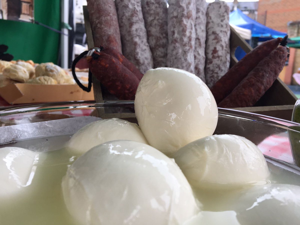 . <a href="/LaContradaUK/">La Contrada</a> our purveyors of fine Italian #cheese and #charcuterie are selling cheese that is made the Italian way but produced here in the UK - like these beautiful  and delicious #mozzarella balls. Available this Saturday. #brookgreen #hammersmith <a href="/LBHF/">H&F Council</a> #shepherdsbush