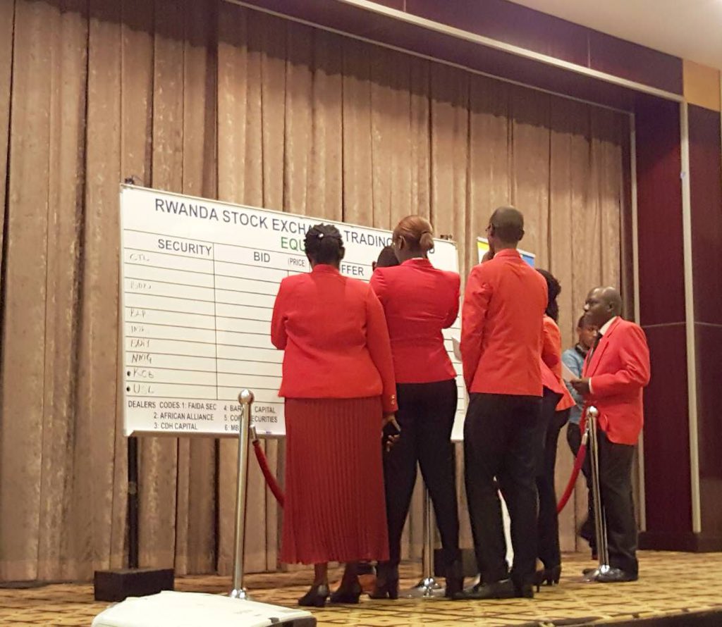 Proud to be at the opening bell of the Rwanda Stock Exchange. <a href="/USAIDRwanda/">USAID Rwanda</a> <a href="/RSE_Rwanda/">Rwanda Society for Endoscopy - RSE</a> <a href="/RwandaFinance/">Ministry of Finance & Economic Planning</a>
