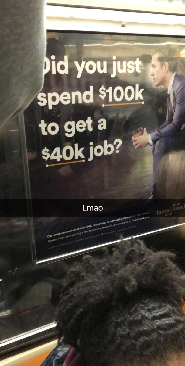 ChiefCharless's tweet photo. This ad on the train is gonna trigger some people lmao https://t.co/fMbLfL5IKy
