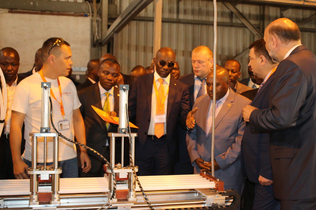 Ikiriho's tweet photo. #Burundi En tant que président du Conseil d’Administration de #TLLINNO S.A et D.G de #LISMA, actionnaire principale de TLLINNO, Konstantinov Igor: "Ce projet symbolise d’abord notre étape d’internationalisation avec des produits innovants dont nous sommes les créateurs" https://t.co/I0T00uqo6K