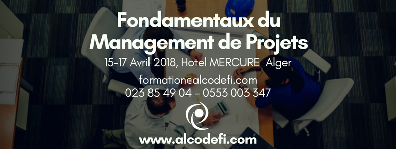 Alcodefii's tweet photo. L’objectif principal du séminaire portant sur est d’assimiler la démarche de conduite de #projet visant à structurer, assurer et #optimiser le bon #déroulement d’un projet.
Détails: https://t.co/qpCPsOTUgb
#Alcodefi #formation #Algerie https://t.co/Sjq0IdLwgd