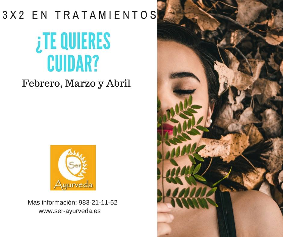 serayurveda's tweet photo. Aprovecha el mes de #abril para cuidarte y pensar en ti. Oferta 3X2 en nuestros tratamientos. https://t.co/4lRB1koXzb