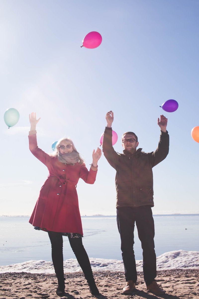 Good things come in pairs! Here's proof. We got to celebrate both Marleena's and Chris' birthday this week!