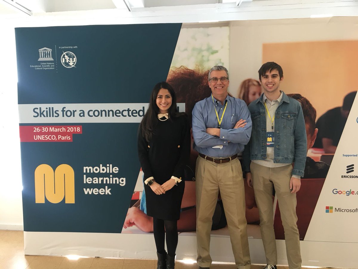 A successful trip and presentation at UNESCO! #MLW2018 <a href="/UMassAmherst/">UMass Amherst</a>