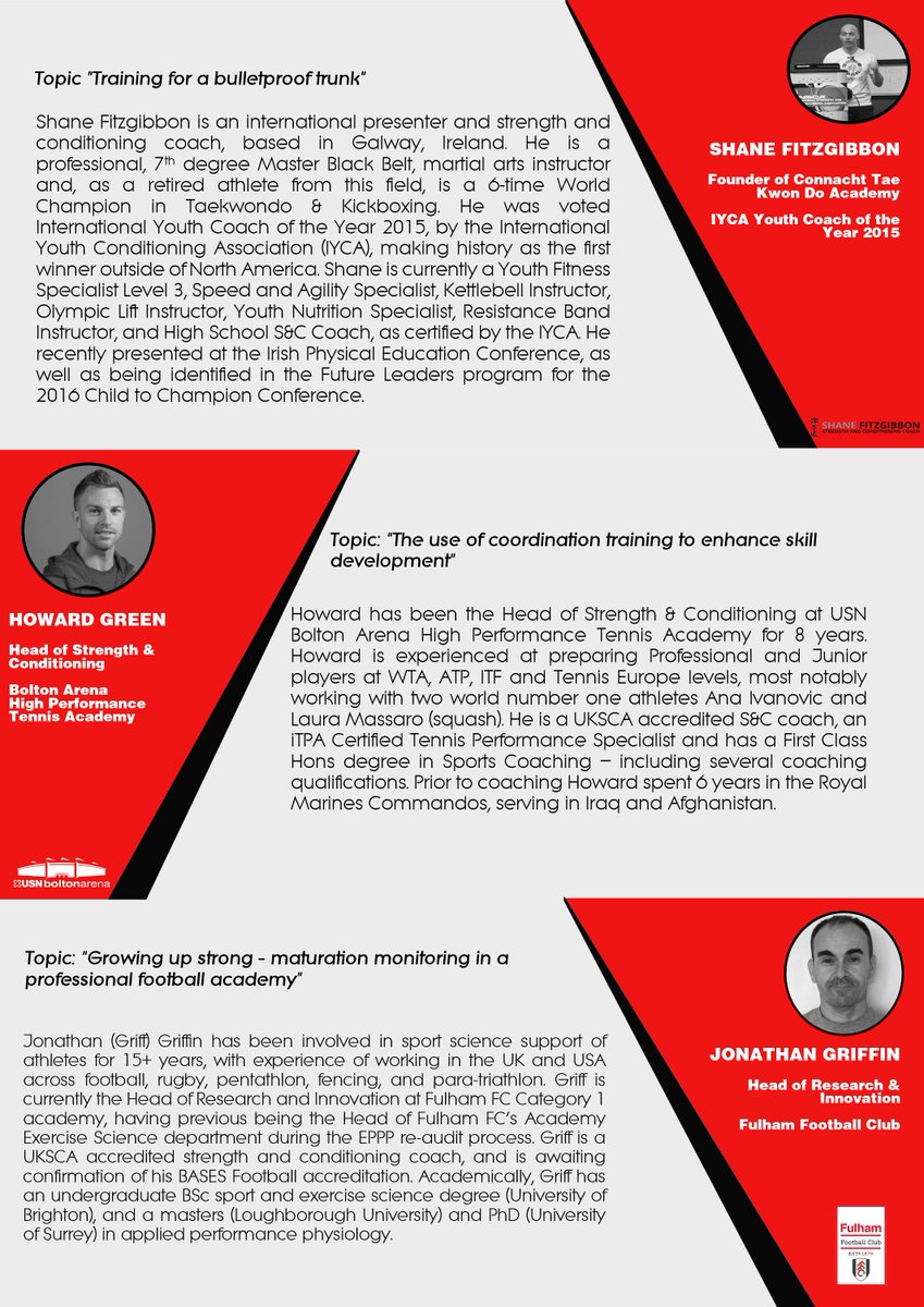 ColintonCSH's tweet photo. Last opportunity to get tickets for our Developing Youth Athletes conference w/ @athleticevouk on Sunday the 15th of April. See below for more info about our speakers and their topics. Open to coaches from all sports.  Don't miss out: https://t.co/B3HMofk1jy #buildbetterathletes https://t.co/21mKL4jFE0