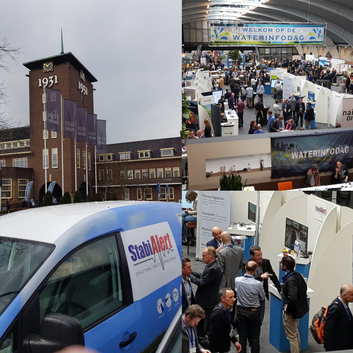 StabiAlert's tweet image. Een drukke dag op @Waterinfodag.