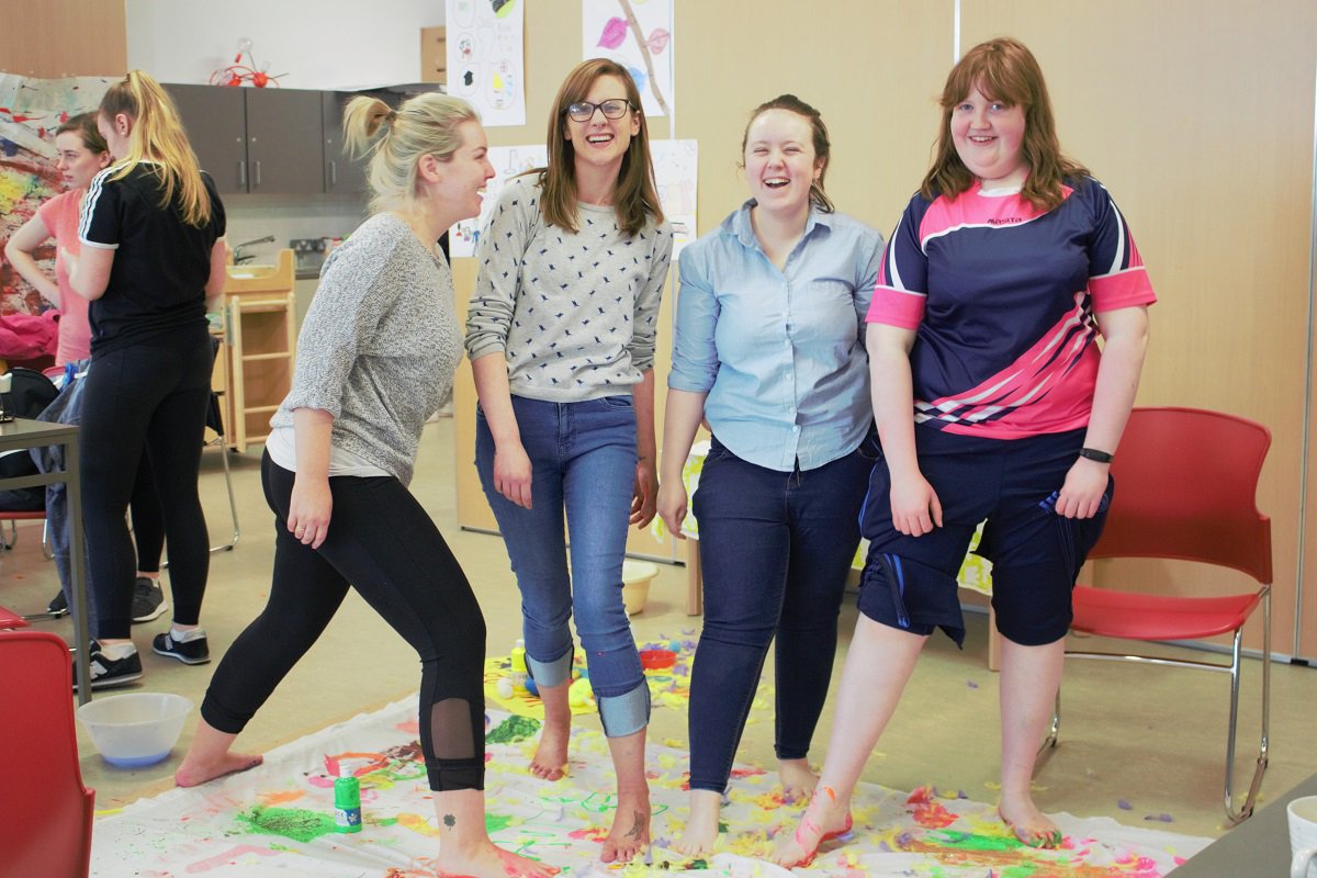 MonaghanInst's tweet image. Level 6 Early Childhood Care &amp;amp; Education students have developed a comprehensive range of sensory activities to aid the development of creativity for children. Students from MI can progress to various roles in the Early Years sector.  #SensoryLearning #Creativity #ArtExpression