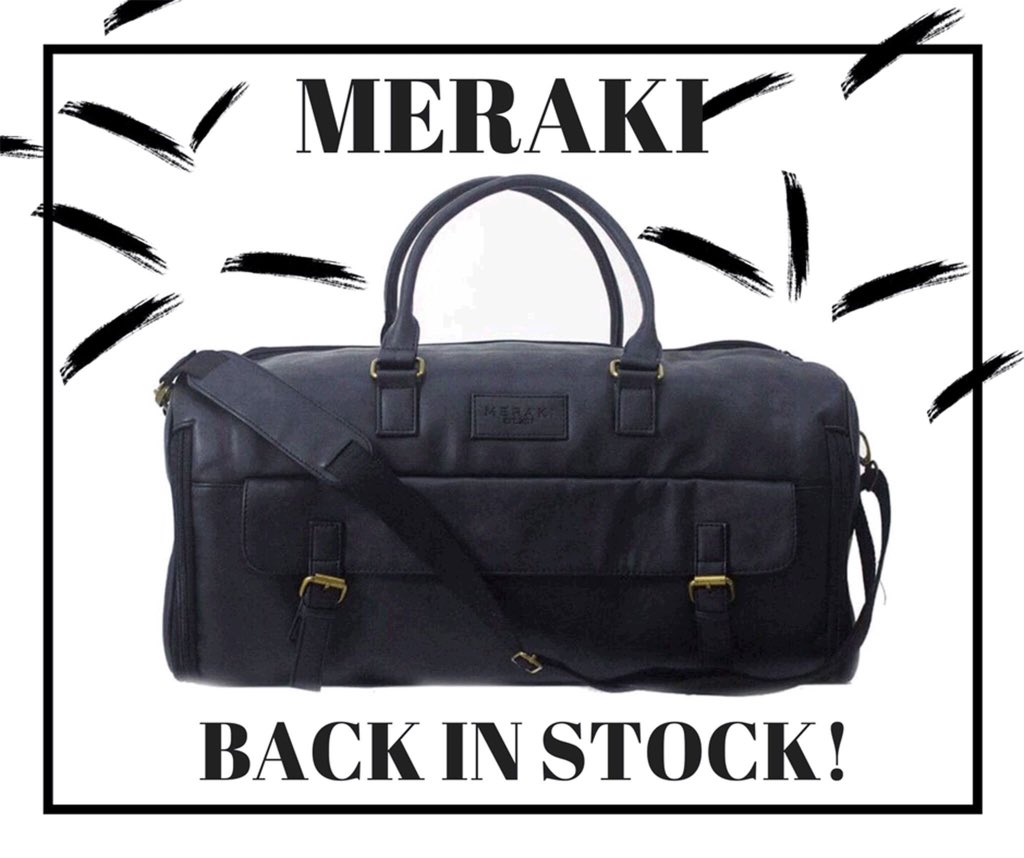 MerakiBags's tweet photo. BACK IN STOCK!

GET READY TO FLAUNT YOUR SOPHISTICATED AND CLASSY LIFESTYLE BECAUSE OUR DAPPER DAY BAG IS BACK IN STOCK! Get yours in black, tan, and brown! https://t.co/Ca4n0n5G1O