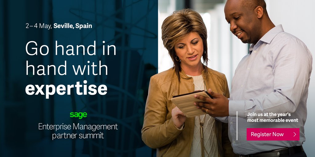 SagePartners's tweet photo. One conversation can spark the idea of a lifetime. Network with other Sage business partners, experts, executives, and exhibitors at #sagepartnersummit https://t.co/OOJ4jeVSlZ https://t.co/qXlFC0eGI4