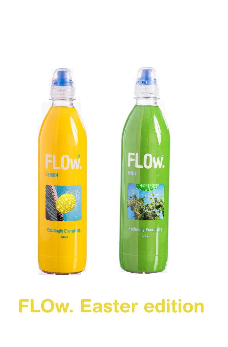 FlowDrinksFI's tweet photo. Flow-tiimi pääsiäistunnelmissa. Huomaatko pulloissa jotain uutta? #easter #feeltheflow https://t.co/jFjGvQJL4s