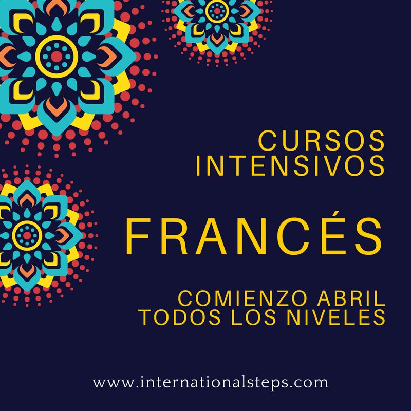 IntlSteps's tweet image. En abril nuevos cursos intensivos de francés desde A1 a C1. ¡No pierdas la oportunidad! Grupos reducidos. Profesores con experiencia. Horarios mañana y tarde. + Info: buff.ly/2GjCNGj #idiomasCastellon #francesCastellon #frances