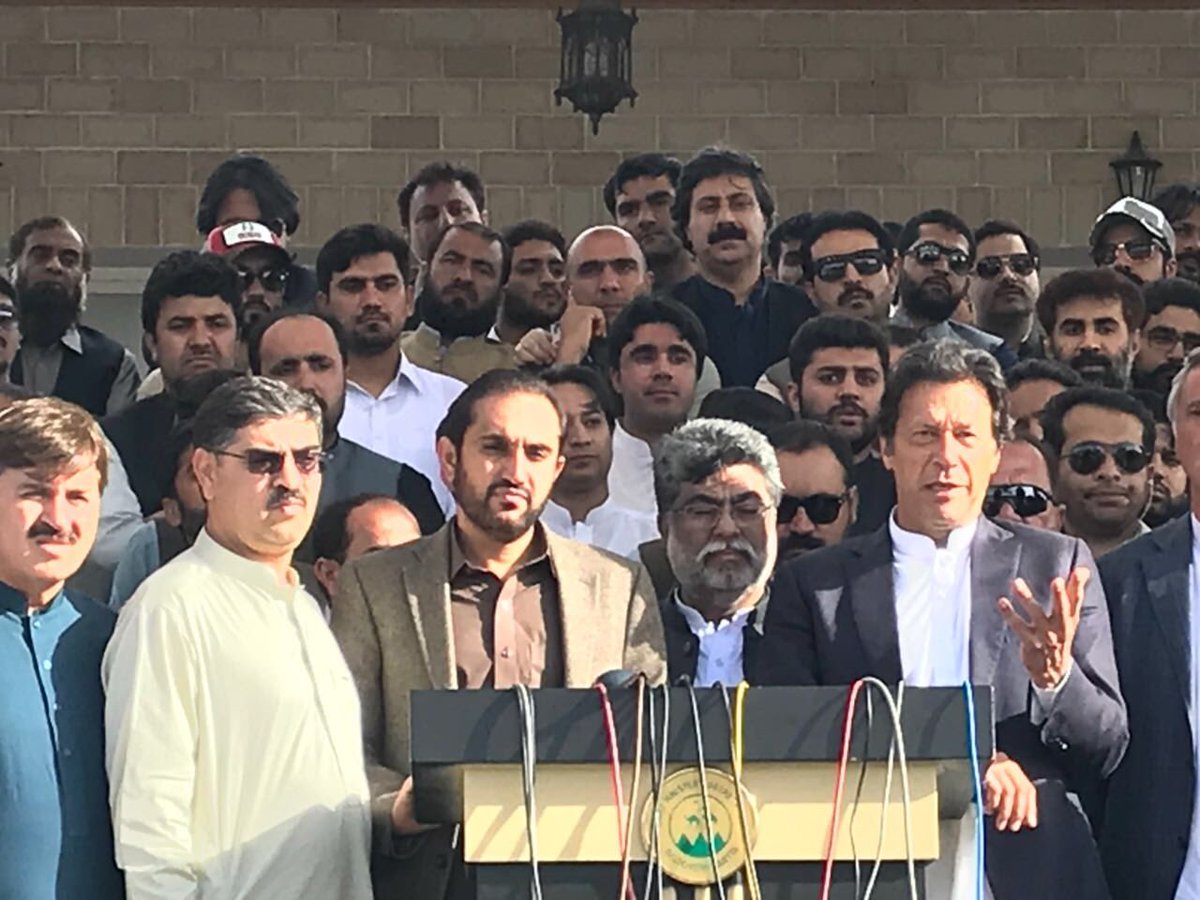PTIofficial's tweet photo. Shahid Khaqqan Abbasi is a puppet prime minister. His statement is irresponsible and shameful! @ImranKhanPTI #PTIQuettaCampaign https://t.co/M3D5XuQ0pD
