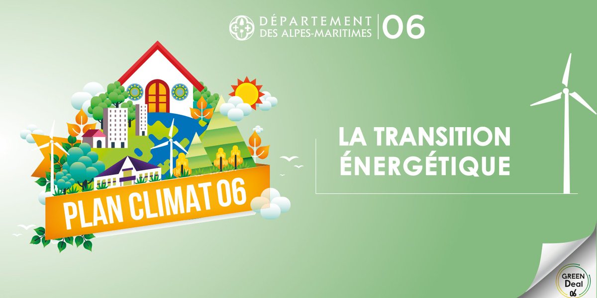 departement06's tweet photo. Le #Dpt06 est + que jms engagé ds une politique énergétique & la lutte contre le changement climatique ! Jour après jour, il se mobilise pr dépenser - d'énergie, être exemplaire à travers son #PlanClimat06 & coordonner les actions des collectivités sur son territoire #GREENDeal https://t.co/8x2HjRBF0f