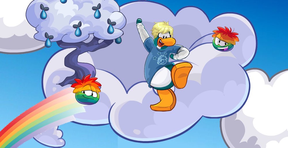 cuentainactivaI's tweet photo. Me siento entre las nubes y mis amigos arco-iris. ☁️🌈
Se ve toda la isla des de aquí. 🐧 https://t.co/DGtmzuqZAP