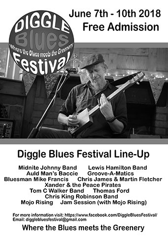 2018 Diggle Blues Festival Line-Up facebook.com/DiggleBluesFes…