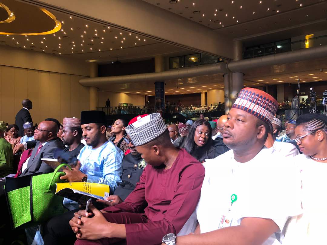 dawisu's tweet photo. At the Bola Ahmed Tinubu Colloquium holding now in Lagos. The theme of this years event is Investing in People, and i do not know any other Nigerian that has invested in people like Asiwaju. Long live the Jagaban Borgu. #BTC10 🕺🕺🕺 https://t.co/VNLYAY5bNR