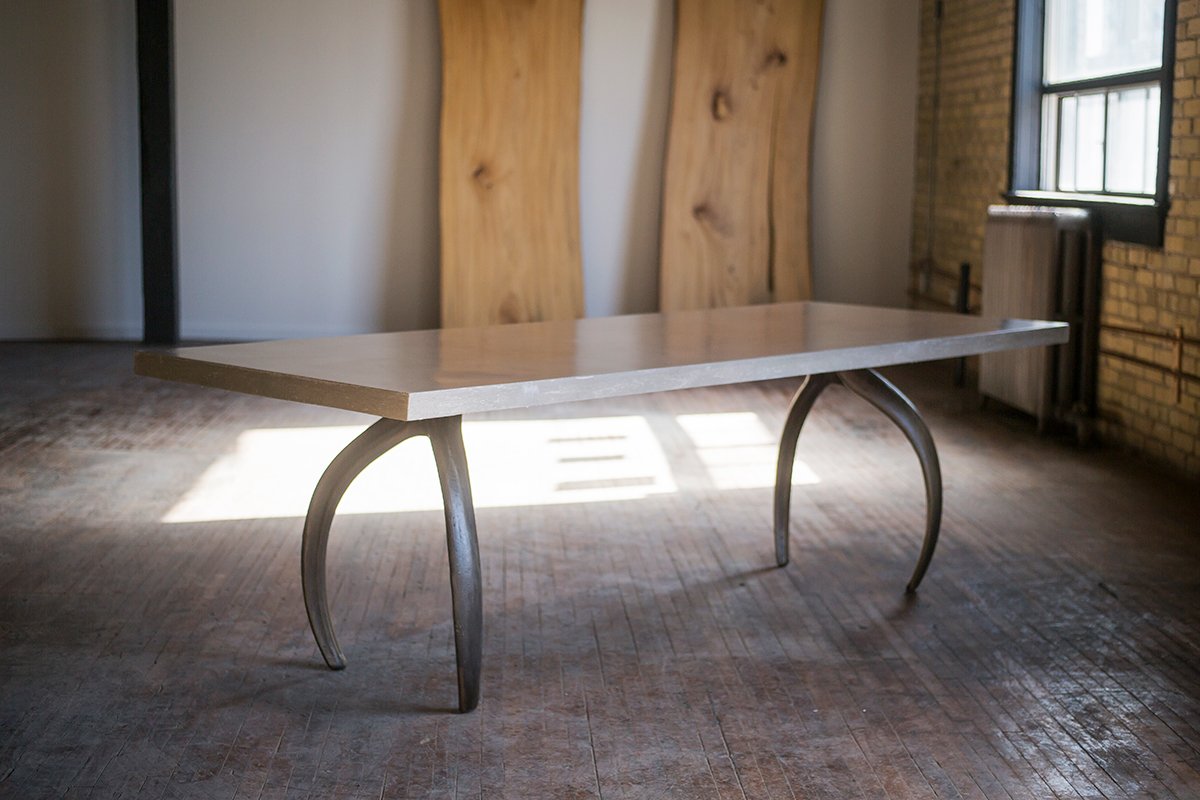 InteriorDesign's tweet image. #DailyProductPick The Wishbone Series by @Stacklab_Design represents their first foray into iterative, digital prototyping, which optimizes form and reduces waste while making the signature wishbone castings: bit.ly/2GyPixQ