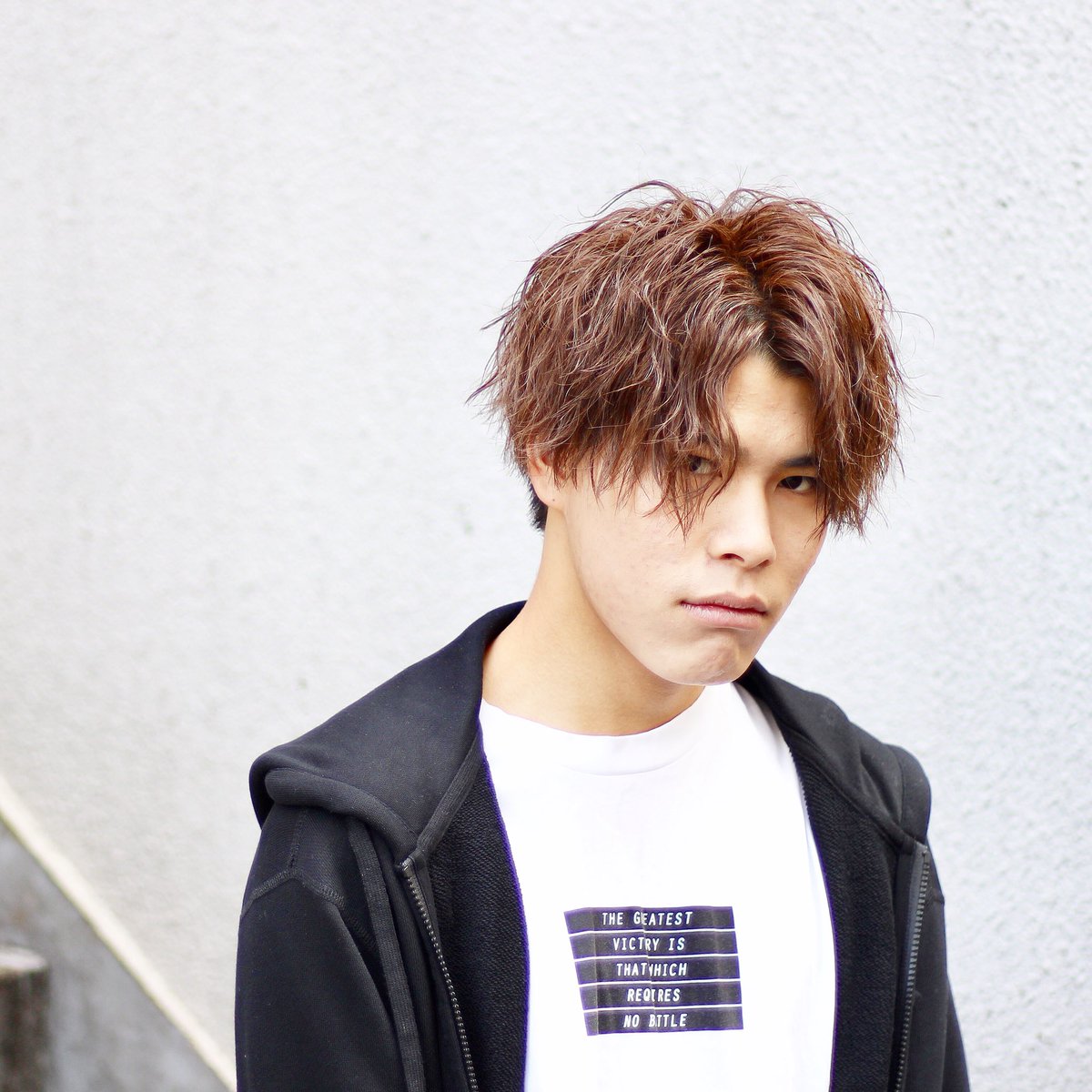 宮川太志 Hairmakefrei 代表 Hair Make Frei 第１弾style ヌーディーマッシュパーマ パーマで世界が変わります カールではなくこの春はうねり うねりパーマでイメチェンしようぜ 大阪 梅田 美容室 メンズヘア メンズパーマ Frei大阪