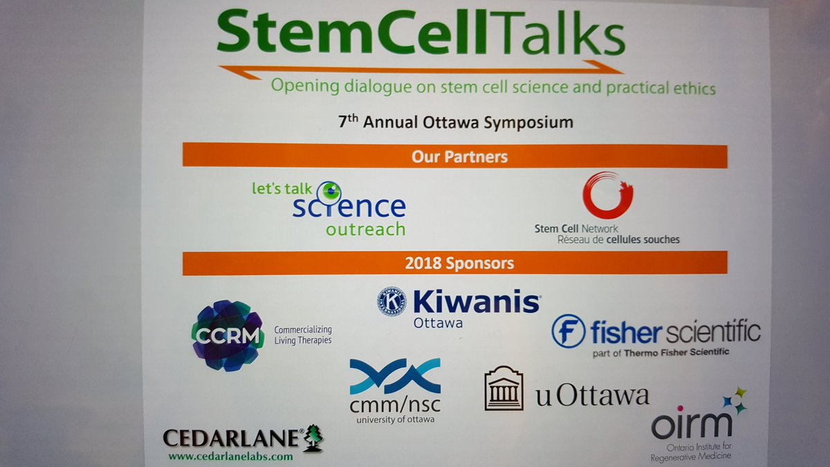 Dr. Marissa Lithopoulos (@mlithopoulos) on Twitter photo A BIG thank you to all of our wonderful sponsors!! 👏👏👐👐😁 You rock! <a href="/StemCellTalks/">StemCellTalks</a> <a href="/LetsTalkScience/">Let's Talk Science</a> <a href="/StemCellNetwork/">Stem Cell Network</a> <a href="/Kiwanis/">Kiwanis</a>
<a href="/CCRM_ca/">CCRM</a> <a href="/fishersci/">Fisher Scientific</a> <a href="/uOttawa/">Université d'Ottawa | University of Ottawa</a> <a href="/CMMuOttawa/">CMM-uOttawa</a> <a href="/CedarlaneNews/">Cedarlane</a> <a href="/OIRMnews/">OIRM</a> #SCTOttawa18 A BIG thank you to all of our wonderful sponsors!! 👏👏👐👐😁 You rock! <a href="/StemCellTalks/">StemCellTalks</a> <a href="/LetsTalkScience/">Let's Talk Science</a> <a href="/StemCellNetwork/">Stem Cell Network</a> <a href="/Kiwanis/">Kiwanis</a>
<a href="/CCRM_ca/">CCRM</a> <a href="/fishersci/">Fisher Scientific</a> <a href="/uOttawa/">Université d'Ottawa | University of Ottawa</a> <a href="/CMMuOttawa/">CMM-uOttawa</a> <a href="/CedarlaneNews/">Cedarlane</a> <a href="/OIRMnews/">OIRM</a> #SCTOttawa18