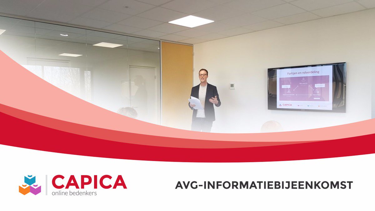 Nu het voorjaar is begonnen komt 25 mei dichterbij en dus de #AVG wet. Wij staan te springen om in begrijpbare taal het verhaal aan je uit te leggen en de technische kant in orde te maken. Maak een afspraak of neem contact met ons op als hulp nodig hebt: capica.nl/contact