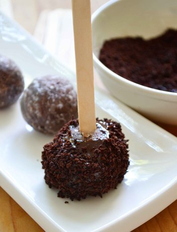 doubledouble416's tweet image. #NationalSomethingOnAStickDay a @TimHortons #Timbit