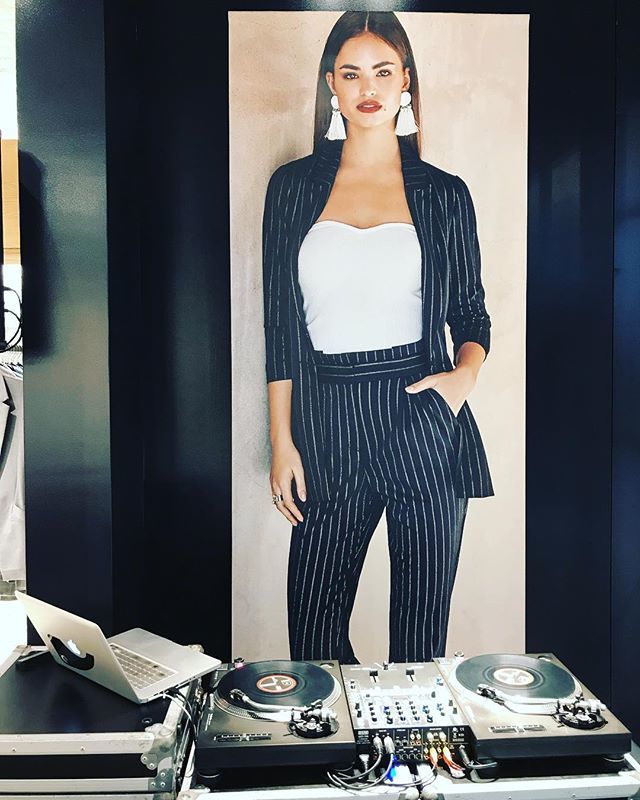 therealdjdollar's tweet photo. Not sure why they hired me... she’s way cuter! DJing at @dynamiteclothing @shophsc today 9:30AM - 9PM 👗 https://t.co/S3LkA6Coln https://t.co/L86fbkXa2P