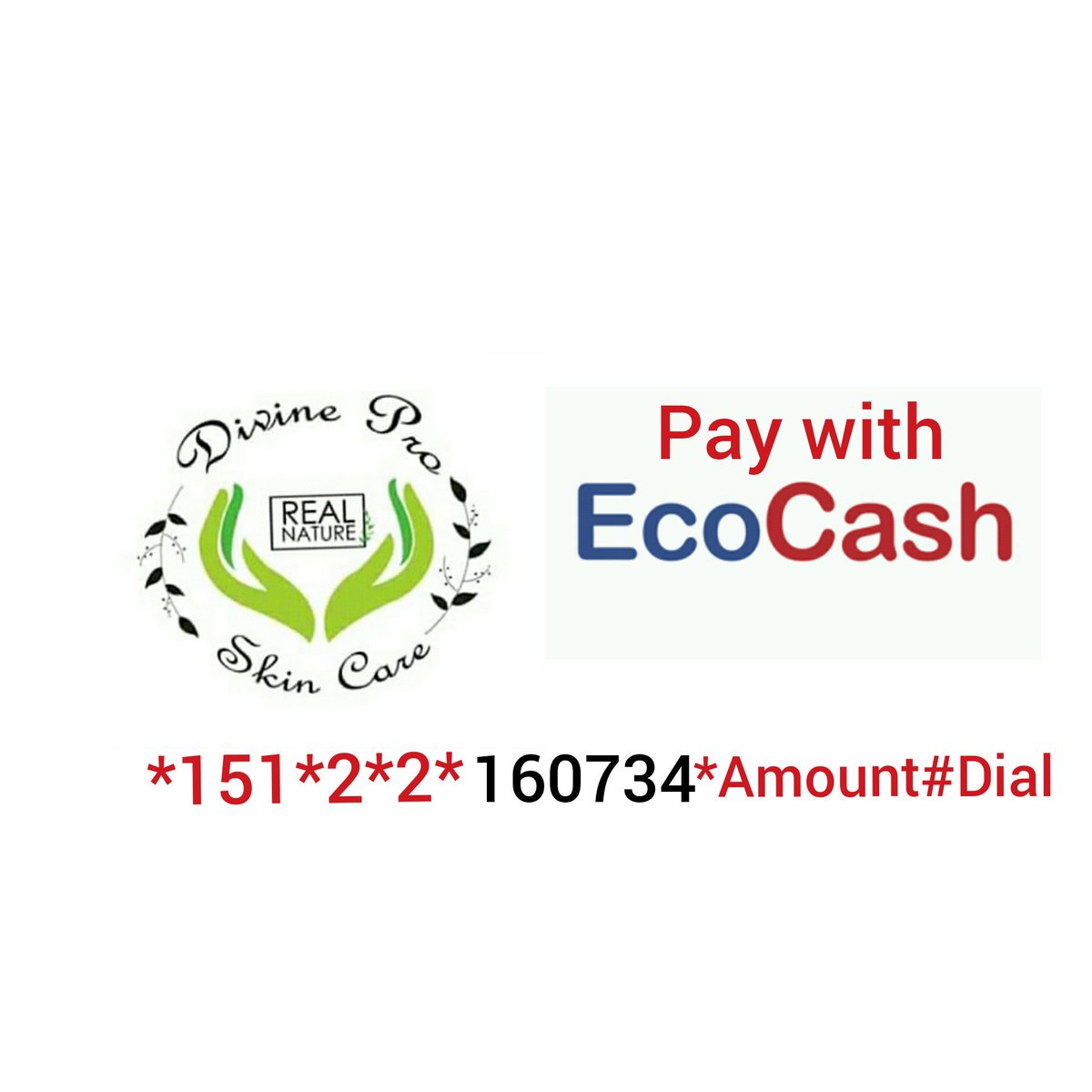 DivineProBeauty's tweet photo. You now can pay for our products and services using @EcoCashZW 
#Timbos #Zimbabwe #Bulawayo #SkinCare @NdlovuRuthlanga @Thwithakazi @patphiri @nyashaadam @NdlovuNigel @wildtrustzim @MantateQueeneth @EmmaNxumalo @ThembiTerry @CurateByo #Retweet Skin care Zimbabwe https://t.co/KbeVP21Ey4