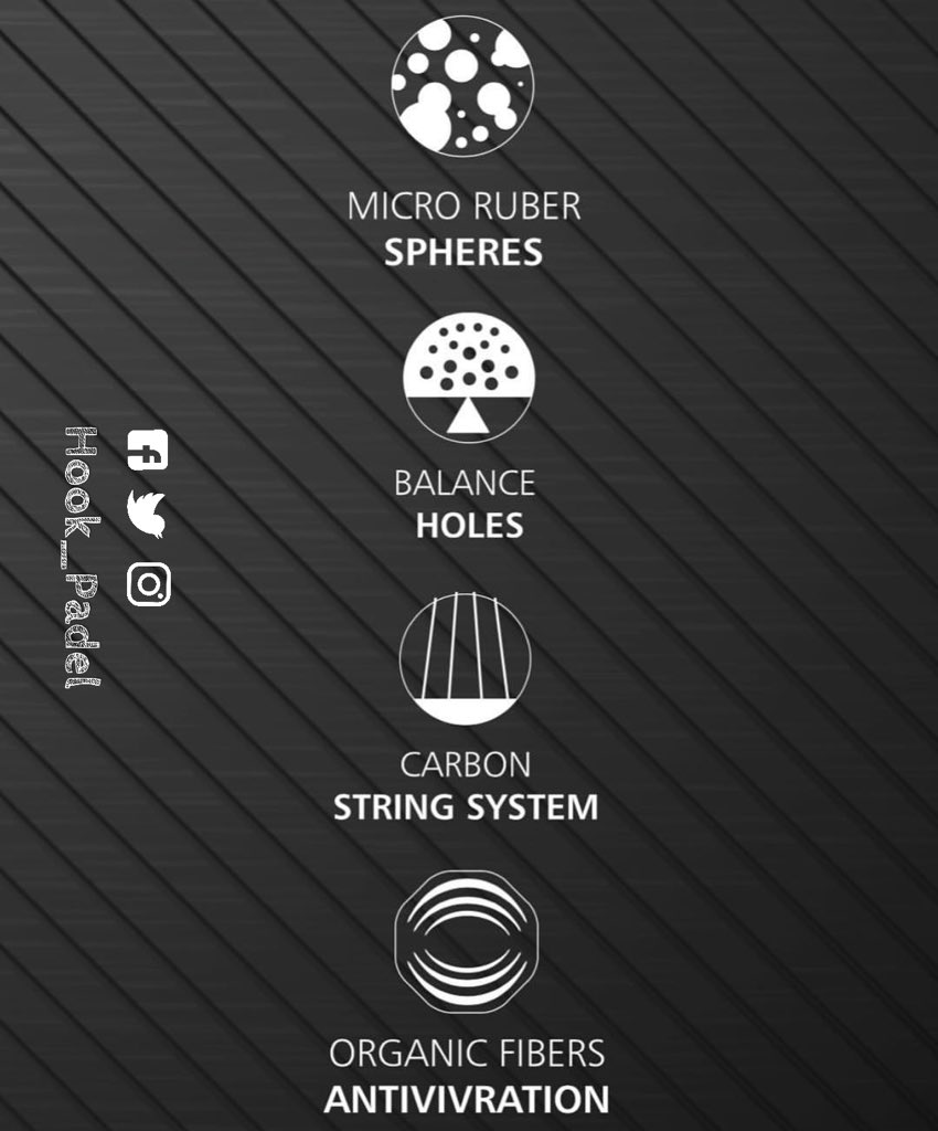 Hook_padel's tweet photo. Hook String...?????
🤷🏻♂️
#microEsferas
#BalanceadoDeAgujeros
#SistemaCuerdasDeCarbono
#FibrasOrgánicasAntiVibración
#LaMarcaQueEstabasEsperando
#Hook_Padel https://t.co/GjMuKbFcvn