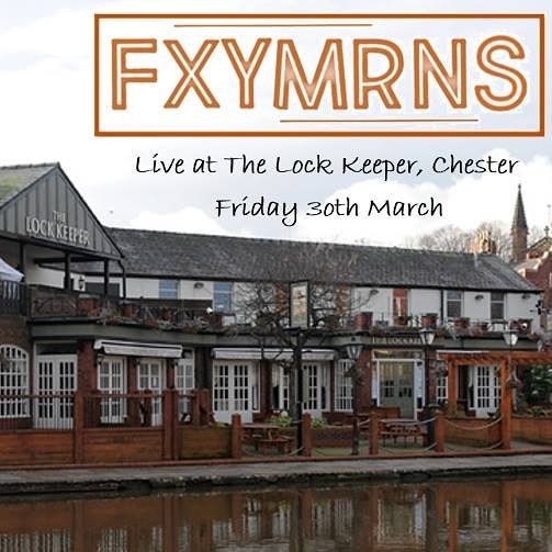 CHESTER FRIENDS!! We're playing at The Lock Keeper tomorrow evening around 8:30. We'd love to see you there!!