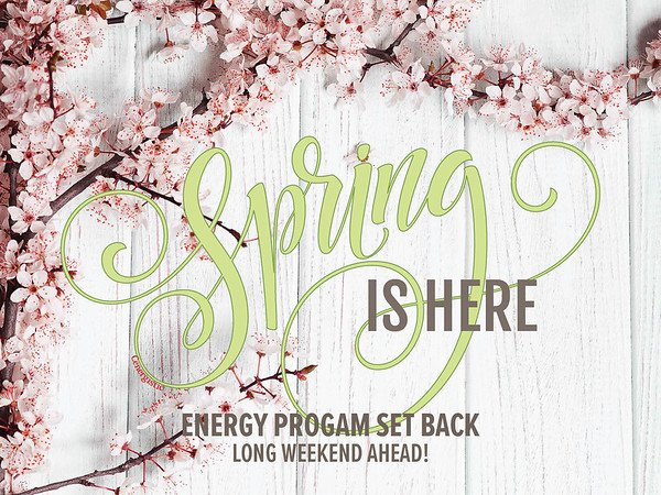 Energy_ECISD's tweet photo. Enjoy the long weekend!  #EnergyProgram #ThermostatSetback https://t.co/Lz9mCH7ayB