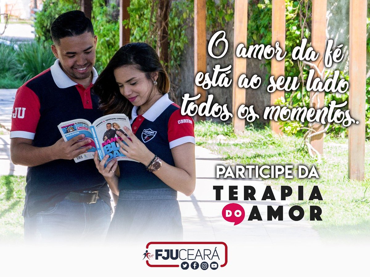 FJUCeara's tweet photo. "O amor que vem da fé é paciente, verdadeiro, duradouro e fiel."
Participe da Terapia do Amor!
-Hoje às 19:00h na Av. Tristão Gonçalves 613-Centro ou em uma Universal mais próxima de você. https://t.co/akI2z3LsQ9